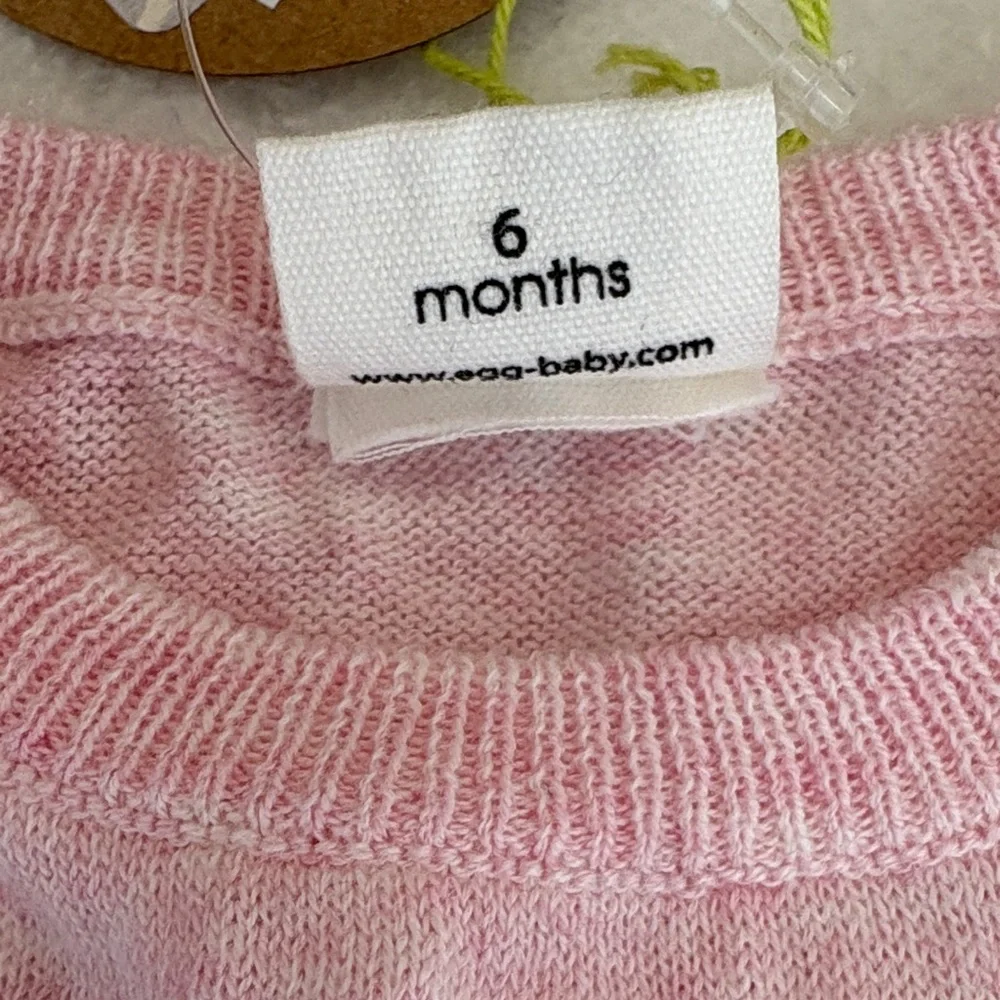 NEW Adorable Pink and Cream Cat Onsie 6 months